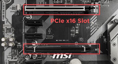 pcie x16 slot motherboard